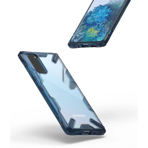 Kup Etui Ringke Fusion-X Samsung Galaxy S20 Space Blue - RGK1104BLU - {ean13} - Sklep Home Screen