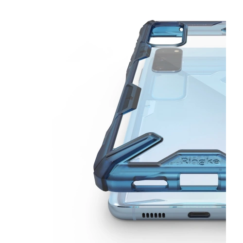 Kup Etui Ringke Fusion-X Samsung Galaxy S20 Space Blue - RGK1104BLU - {ean13} - Sklep Home Screen