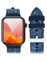 Kup Kingxbar Crystal Fabric Band Apple Watch 4/5/6/7/8/SE 40/41mm kék - KGX367 - {ean13} - Sklep Home Screen