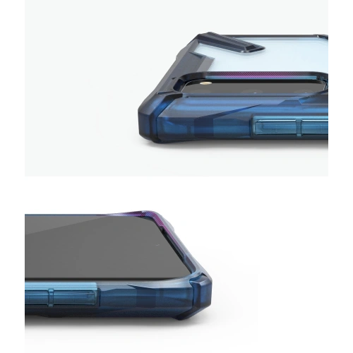 Kup Etui Ringke Fusion-X Samsung Galaxy S20 Space Blue - RGK1104BLU - {ean13} - Sklep Home Screen