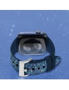 Kup Kingxbar Krystalická textilní páska Apple Watch 4/5/6/7/8/SE 40/41mm modrá - KGX367 - {ean13} - Sklep Home Screen
