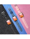 Kup Kingxbar Crystal Fabric Band Apple Watch 4/5/6/7/8/SE 40/41mm kék - KGX367 - {ean13} - Sklep Home Screen
