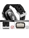 Buy Kingxbar Crystal Fabric Band Apple Watch 4/5/6/7/SE/8/9/Ultra 44/45/49mm black - KGX372 - {ean13} - Home Screen Store Europe
