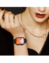 Buy Kingxbar Crystal Fabric Band Apple Watch 4/5/6/7/SE/8/9/Ultra 44/45/49mm black - KGX372 - {ean13} - Home Screen Store Europe