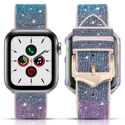 Kup Kingxbar Chameleon Band Apple Watch 4/5/6/7/SE/8/9/Ultra 44/45/49mm modrý - KGX376 - {ean13} - Sklep Home Screen