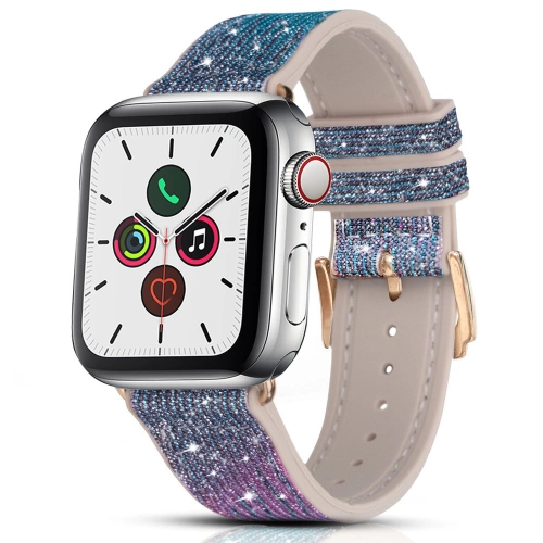 Kup Kingxbar Chameleon Band Apple Watch 4/5/6/7/SE/8/9/Ultra 44/45/49mm modrý - KGX376 - {ean13} - Sklep Home Screen
