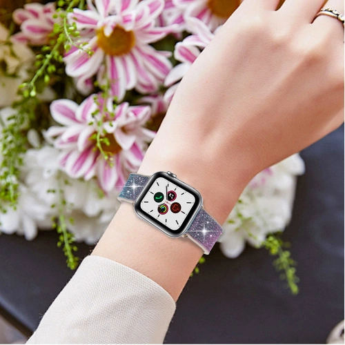 Kup Kingxbar Chameleon Band Apple Watch 4/5/6/7/SE/8/9/Ultra 44/45/49mm modrý - KGX376 - {ean13} - Sklep Home Screen