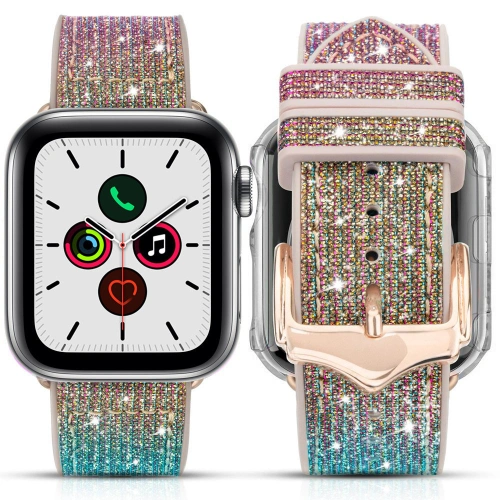Kup Kingxbar Chameleon Band Apple Watch 4/5/6/7/SE/8/9/Ultra 44/45/49mm zlatý - KGX377 - {ean13} - Sklep Home Screen