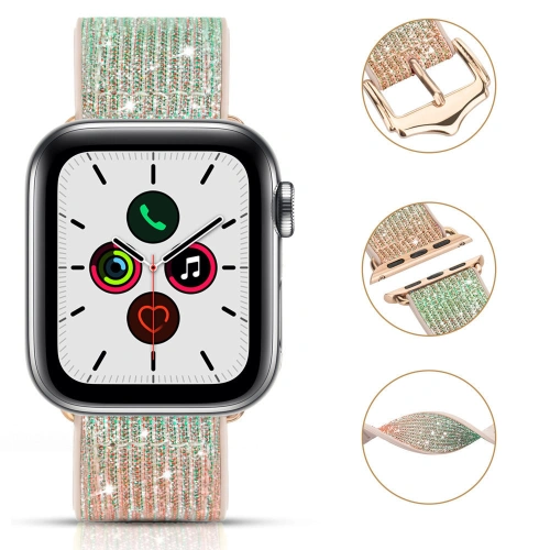 Kup Kingxbar Chameleon Band Apple Watch 4/5/6/7/SE/8/9/Ultra 44/45/49mm argintiu - KGX378 - {ean13} - Sklep Home Screen