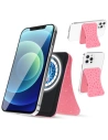 Magnetyczny portfel Kingxbar Magnetic Pocket MagSafe Apple Apple iPhone 12/13/14 Series różowy