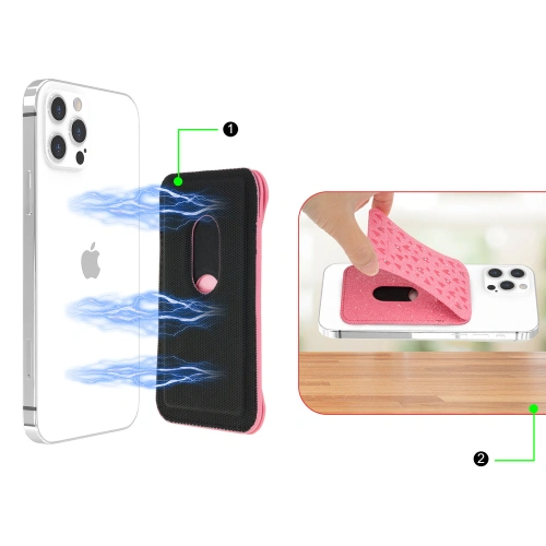 Buy Magnetyczny portfel Kingxbar Magnetic Pocket MagSafe Apple Apple iPhone 12/13/14 Series pink - KGX379 - {ean13} - Home Screen Store Europe