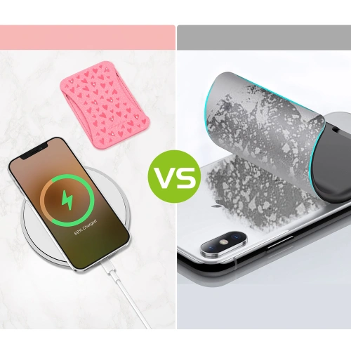 Kup Portofel magnetic Kingxbar Magnetic Pocket MagSafe Apple Apple iPhone 12/13/14 Series rozpink - KGX379 - {ean13} - Sklep Home Screen