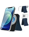 Magnetyczny portfel Kingxbar Magnetic Pocket MagSafe Apple Apple iPhone 12/13/14 Series niebieski