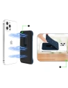 Kup Magnetyczny portfel Kingxbar Magnetic Pocket MagSafe Apple Apple iPhone 12/13/14 Series niebieski - KGX380 - {ean13} - Sklep Home Screen