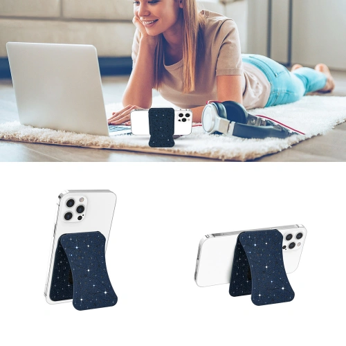 Kup Magnetyczny portfel Kingxbar Magnetic Pocket MagSafe Apple Apple iPhone 12/13/14 Series niebieski - KGX380 - {ean13} - Sklep Home Screen