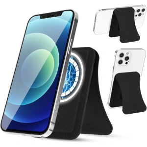 Kup Magnetyczny portfel Kingxbar Magnetic Pocket MagSafe Apple Apple iPhone 12/13/14 Series czarny - KGX381 - {ean13} - Sklep Home Screen