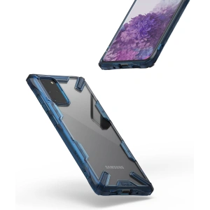 Kup Etui Ringke Fusion-X Samsung Galaxy S20+ Plus Space Blue - RGK1112BLU - {ean13} - Sklep Home Screen