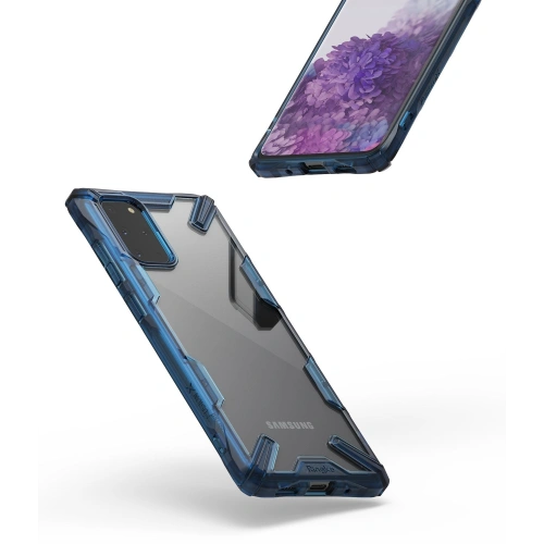 Kup Etui Ringke Fusion-X Samsung Galaxy S20+ Plus Space Blue - RGK1112BLU - {ean13} - Sklep Home Screen