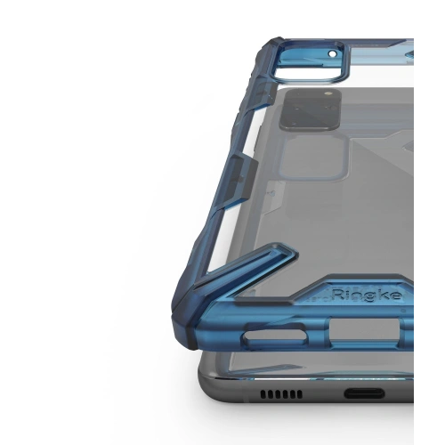 Kup Etui Ringke Fusion-X Samsung Galaxy S20+ Plus Space Blue - RGK1112BLU - {ean13} - Sklep Home Screen
