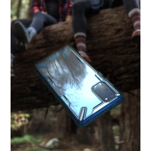 Kup Etui Ringke Fusion-X Samsung Galaxy S20+ Plus Space Blue - RGK1112BLU - {ean13} - Sklep Home Screen