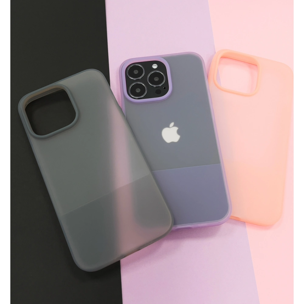 Etui Kingxbar Plain Apple iPhone 13 fioletowy