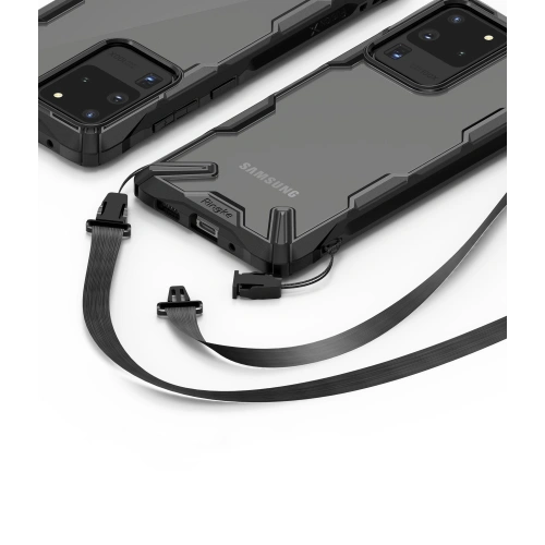 Kup Etui Ringke Fusion-X Samsung Galaxy S20 Ultra Black - RGK1119BLK - {ean13} - Sklep Home Screen