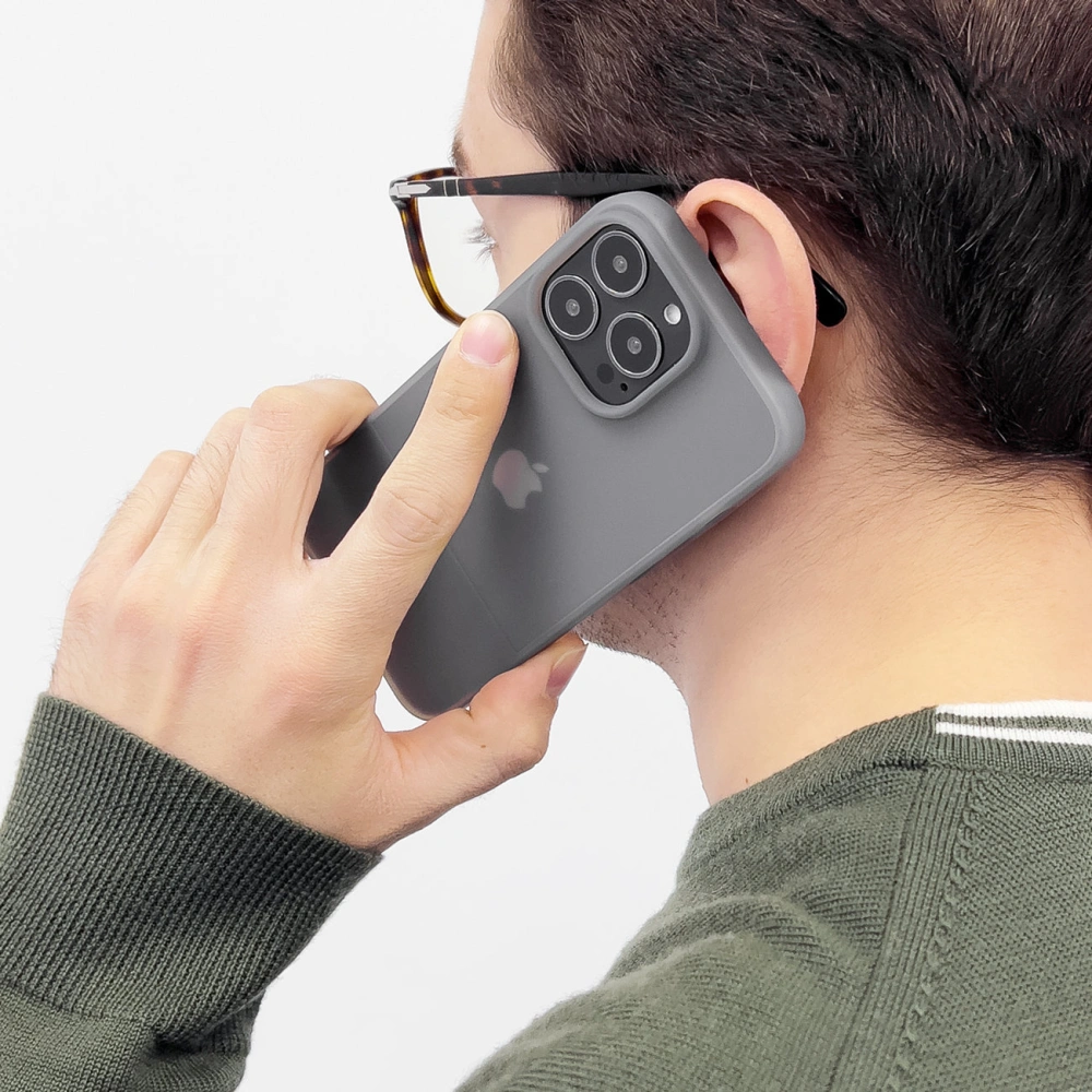 Etui Kingxbar Plain Apple iPhone 13 Pro Max fioletowy