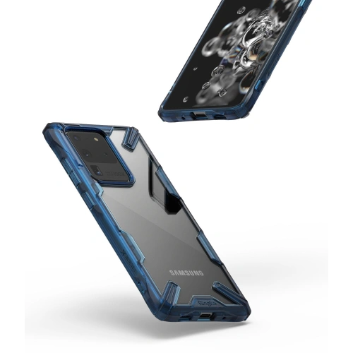 Buy Ringke Fusion-X Samsung Galaxy S20 Ultra Space Blue - RGK1120BLU - {ean13} - Home Screen Store Europe