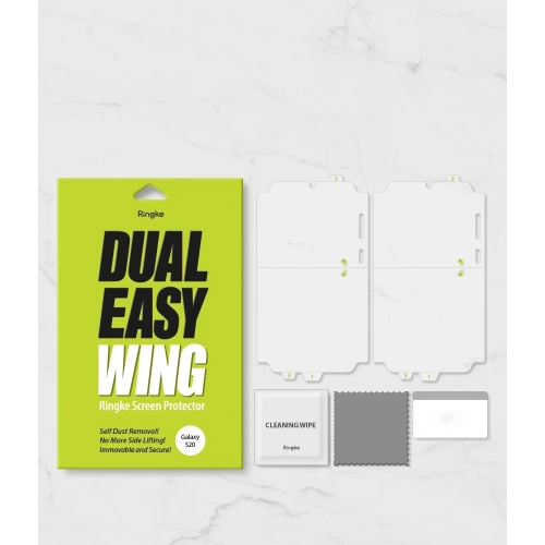 Kup Folia hydrogel Ringke Dual Easy Wing Full Cover Samsung Galaxy S20 [2 PACK] - RGK1108 - {ean13} - Sklep Home Screen