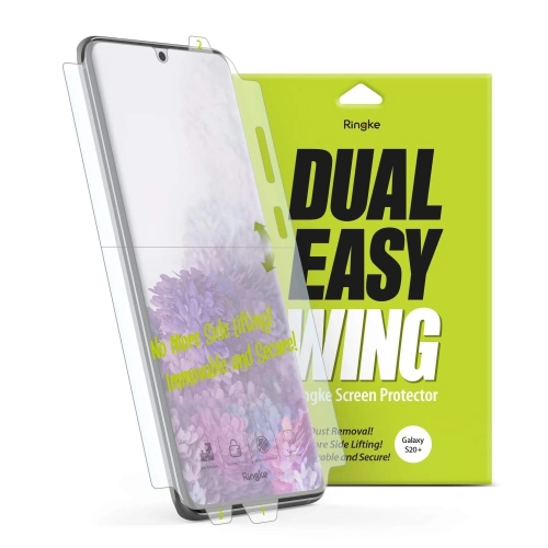 Kup Hydrogel fólia Ringke Dual Easy Wing Full Cover Samsung Galaxy S20+ Plus [2 PACK] - RGK1116 - {ean13} - Sklep Home Screen
