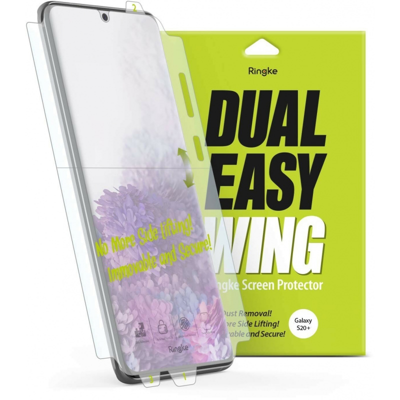 Buy Ringke Dual Easy Wing Full Cover Samsung Galaxy S20+ Plus [2 PACK] - 8809688897887 - RGK1116 - Homescreen.pl