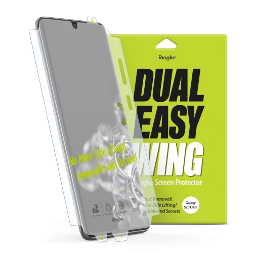 Kup Hidrogél fólia Ringke Dual Easy Wing Full Cover Samsung Galaxy S20 Ultra [2 PACK] - RGK1124 - {ean13} - Sklep Home Screen