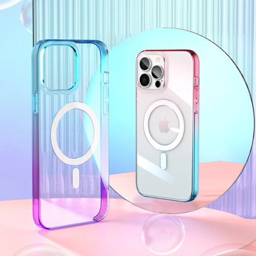 Kup Etui Kingxbar PQY Gradient MagSafe Apple iPhone 13 Pro przezroczysty - KGX426 - {ean13} - Sklep Home Screen