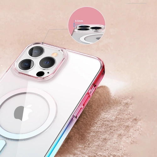Kup Etui Kingxbar PQY Gradient MagSafe Apple iPhone 13 Pro przezroczysty - KGX426 - {ean13} - Sklep Home Screen
