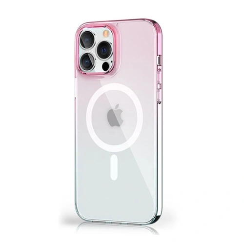 Kup Etui Kingxbar PQY Gradient MagSafe Apple iPhone 13 Pro albastru-roz - KGX432 - {ean13} - Sklep Home Screen