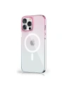 Etui Kingxbar PQY Gradient MagSafe Apple iPhone 13 Pro albastru-roz 