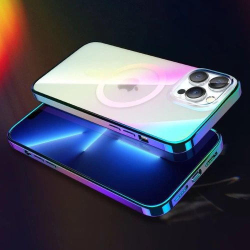 Kup Etui Kingxbar PQY Nebula MagSafe Apple iPhone 13 Pro violet - KGX435 - {ean13} - Sklep Home Screen
