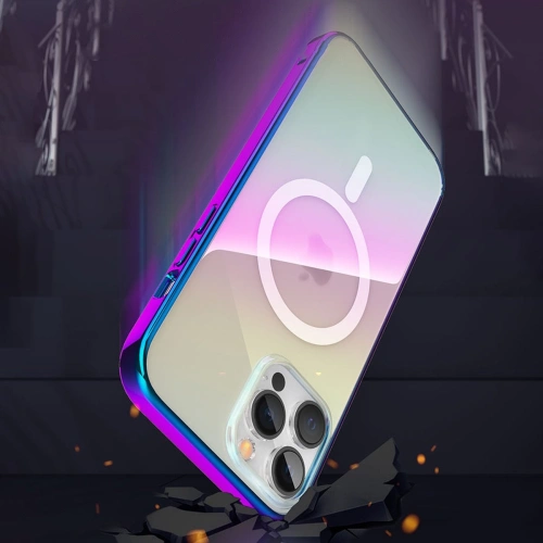 Kup Etui Kingxbar PQY Nebula MagSafe Apple iPhone 13 Pro violet - KGX435 - {ean13} - Sklep Home Screen