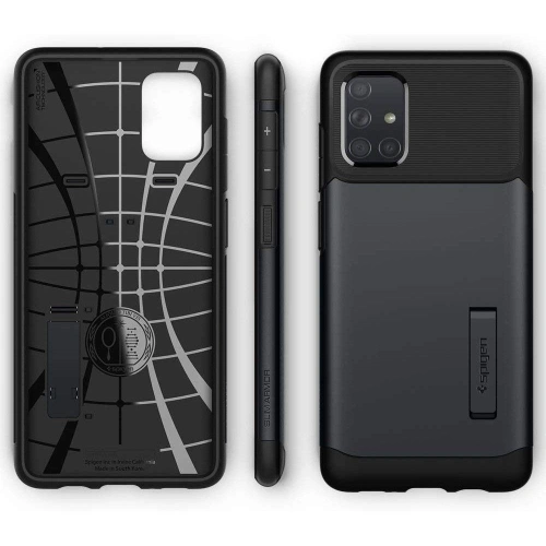 Kup Tok Spigen Slim Armor Samsung Galaxy A51 Fém Slate - SPN512MTL - {ean13} - Sklep Home Screen