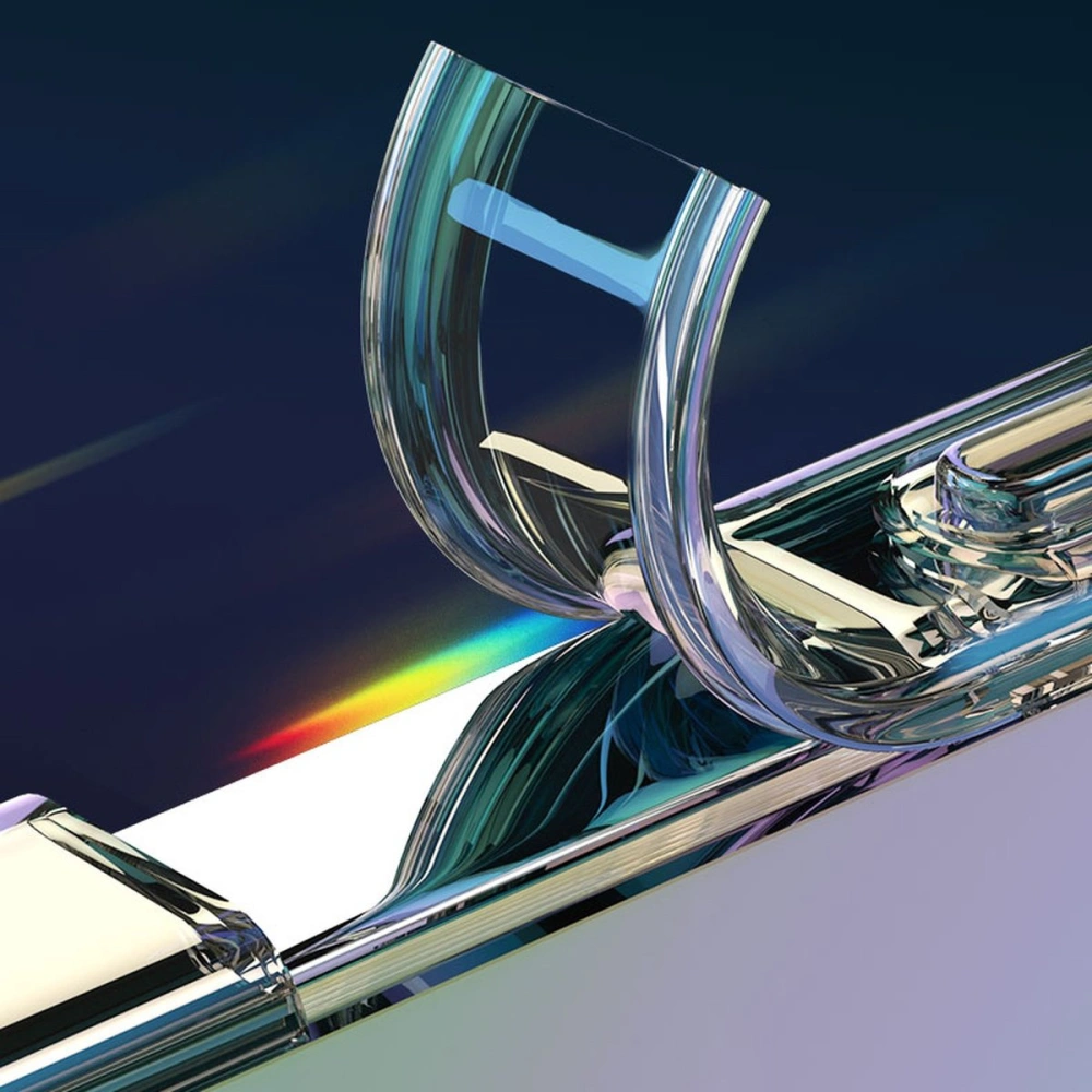 Etui Kingxbar PQY Nebula MagSafe Apple iPhone 13 Pro przezroczysty