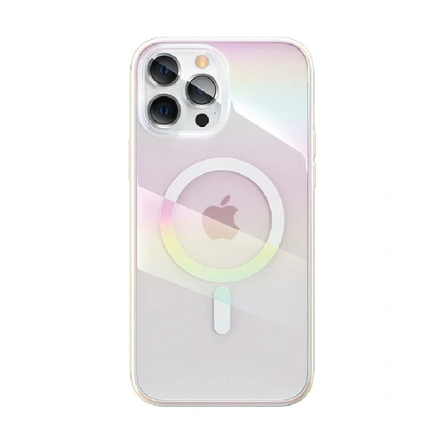 Kup Case Kingxbar PQY Nebula MagSafe Apple iPhone 13 Pro Max weiß - KGX440 - {ean13} - Sklep Home Screen