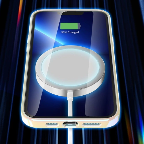 Kup Etui Kingxbar PQY Nebula MagSafe Apple iPhone 13 Pro Max bílý - KGX440 - {ean13} - Sklep Home Screen