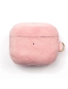 Case Kingxbar Plush Pods Apple AirPods 3 rosa