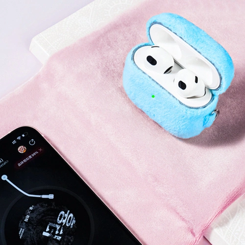 Kup Etui Kingxbar Plush Pods Apple AirPods 3 růžové - KGX446 - {ean13} - Sklep Home Screen