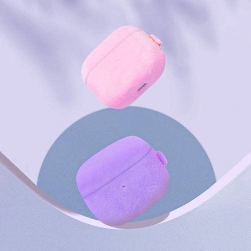 Kup Etui Kingxbar Plush Pods Apple AirPods 3 růžové - KGX446 - {ean13} - Sklep Home Screen
