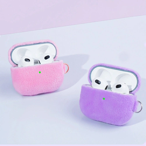 Kup Etui Kingxbar Plush Pods Apple AirPods 3 růžové - KGX446 - {ean13} - Sklep Home Screen