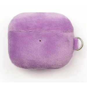 Etui Kingxbar Plush Pods Apple AirPods 3 fialové