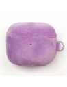 Etui Kingxbar Plush Pods Apple AirPods 3 fialové