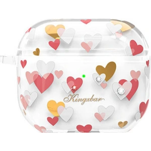 Kup Etui Kingxbar Sweet Pods Swarovski Apple AirPods 3 serce - KGX449 - {ean13} - Sklep Home Screen