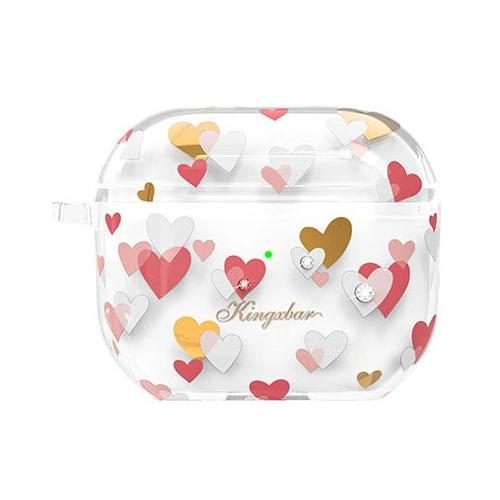 Kup Etui Kingxbar Sweet Pods Swarovski Apple AirPods 3 inima - KGX449 - {ean13} - Sklep Home Screen